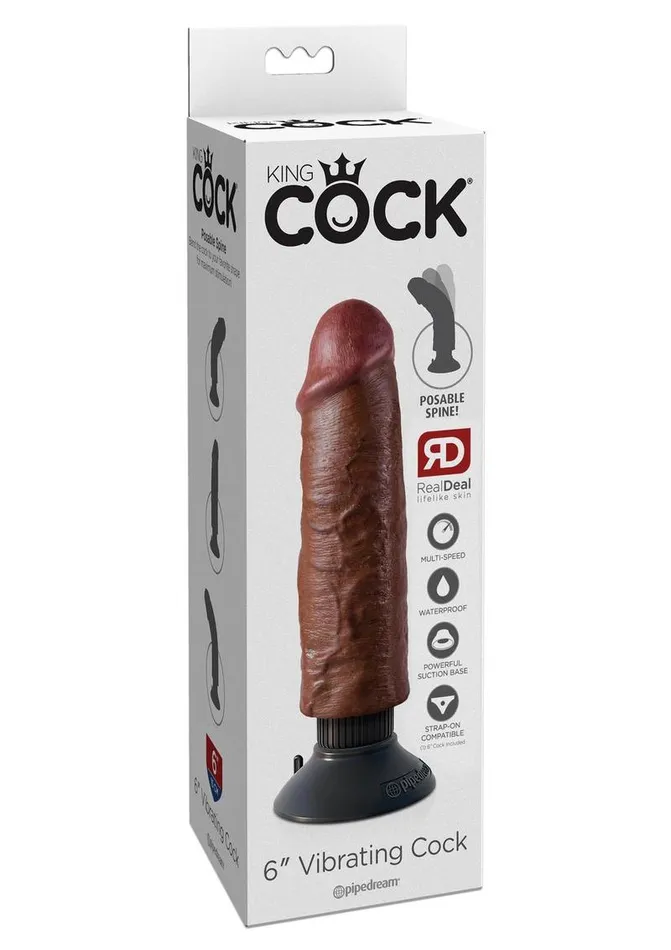 King Cock Female Sex Toys King Cock Vibrating Realistic Dildo Waterproof King Cock Female Sex Toys King Cock Vibrating Realistic Dildo Waterproof
