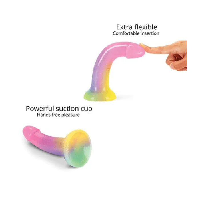 Dildos Love to Love Dildolls Stargazer Gradient Rainbow Dildo