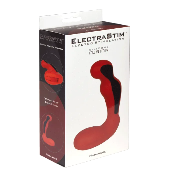 ElectraStim Anal Silicone Fusion Habanero Electro Prostate Massager