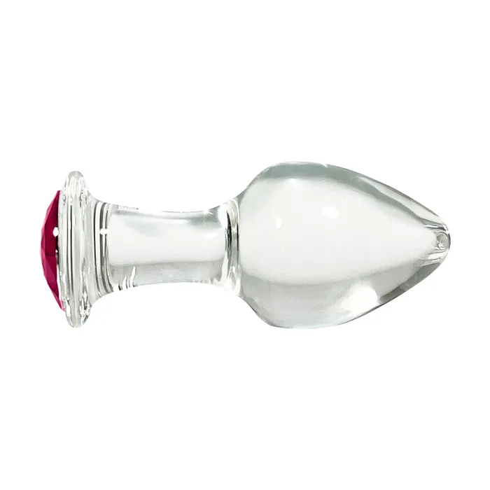 Fetish Pleasure Play Large Glass Pink Jeweled Butt Plug Castle Anal Fetish Pleasure Play Large Glass Pink Jeweled Butt Plug Castle Anal