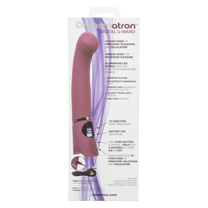 Calexotics Vibrators Orgasmatron Digital GWand