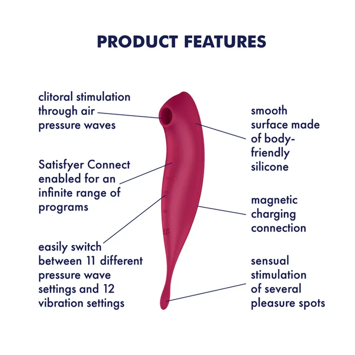 Satisfyer Vibrators Satisfyer Twirling Pro Connect App