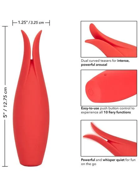 Vibrators CALIFORNIA EXOTIC NOVELTIES Red Hot Fury
