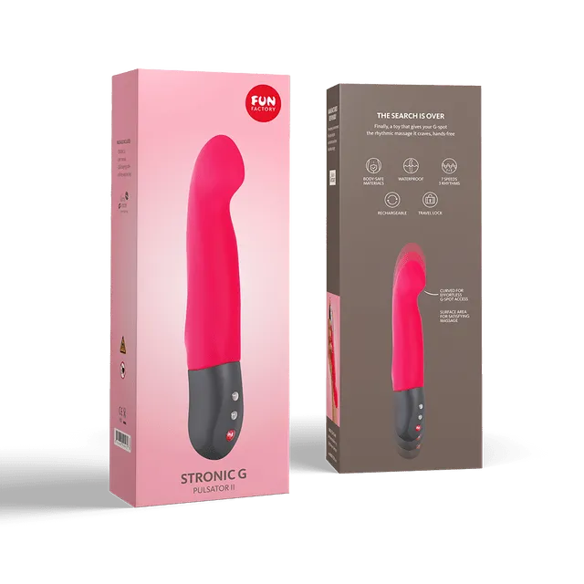 Vibrators FUN FACTORY Stronic G PULSATING GSPOT VIBRATOR Fun Factory