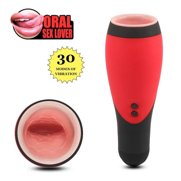 30 Modes Vibrating Blowjob Male Masturbator Lusty Age Male Sex Toys