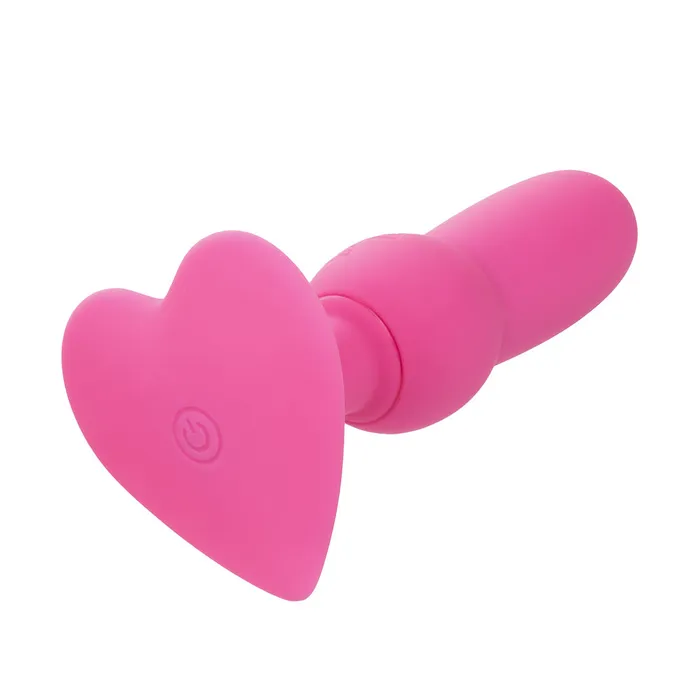 California Exotics Anal First Time Vibrating Beaded Anal Probe With Heart Base