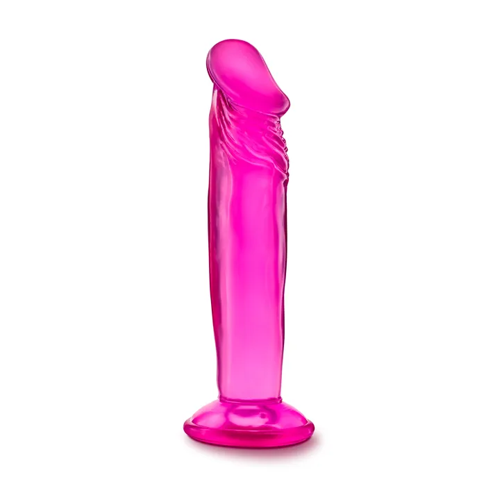 B Yours Sweet n Small 6 Inch Dildo With Suction Cup Pink Blush Novelties Dildos B Yours Sweet n Small 6 Inch Dildo With Suction Cup Pink Blush Novelties Dildos
