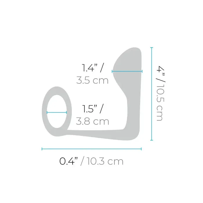 Male Sex Toys bVibe Ringer Cock Ring and Prostate Plug