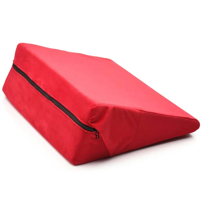 Vibrators XR Bedroom Bliss Love Cushion Small Wedge Pillow Red Vibrators XR Bedroom Bliss Love Cushion Small Wedge Pillow Red