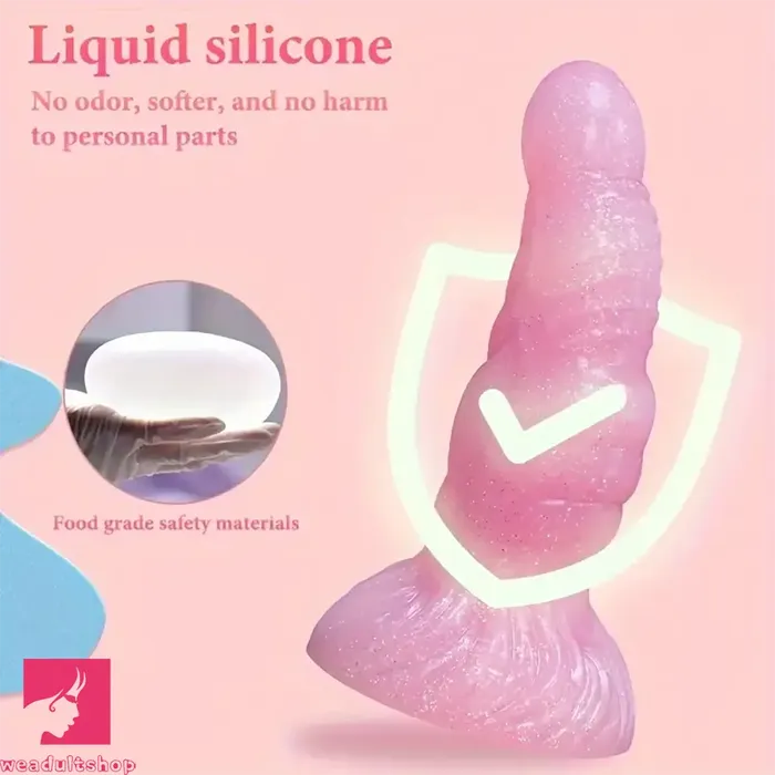 728in Confetti Silicone Soft G Spot Anal Dildo For Anal Sex Using Love Weadultshop Anal