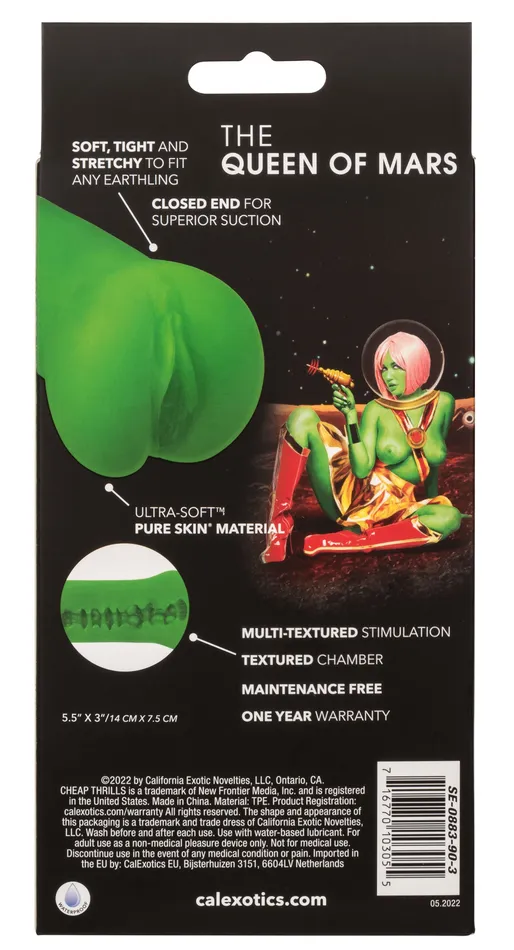 Anal CalExotics Cheap Thrills Queen of Mars Green Anal CalExotics Cheap Thrills Queen of Mars Green