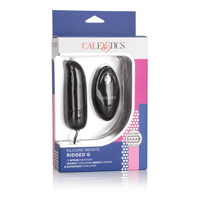 Anal Silicone Remote Ridged G CalExotics Anal Silicone Remote Ridged G CalExotics