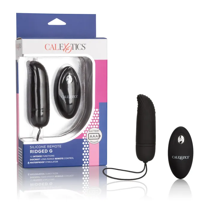 Anal Silicone Remote Ridged G CalExotics Anal Silicone Remote Ridged G CalExotics