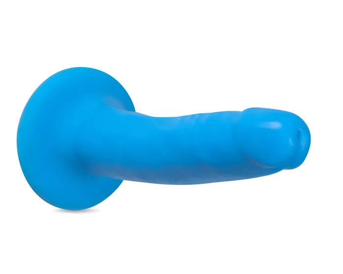 Blush Dildos Neo Elite 6 Inch Dual Density Cock Neon Blue Blush Dildos Neo Elite 6 Inch Dual Density Cock Neon Blue