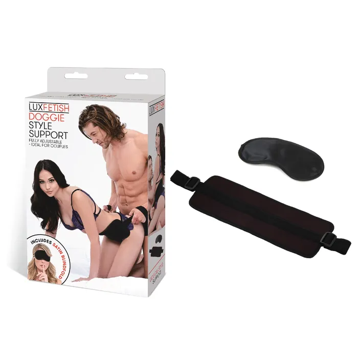 Couples Lux Fetish Doggie Style Bondage Position Support Strap For Every Angle