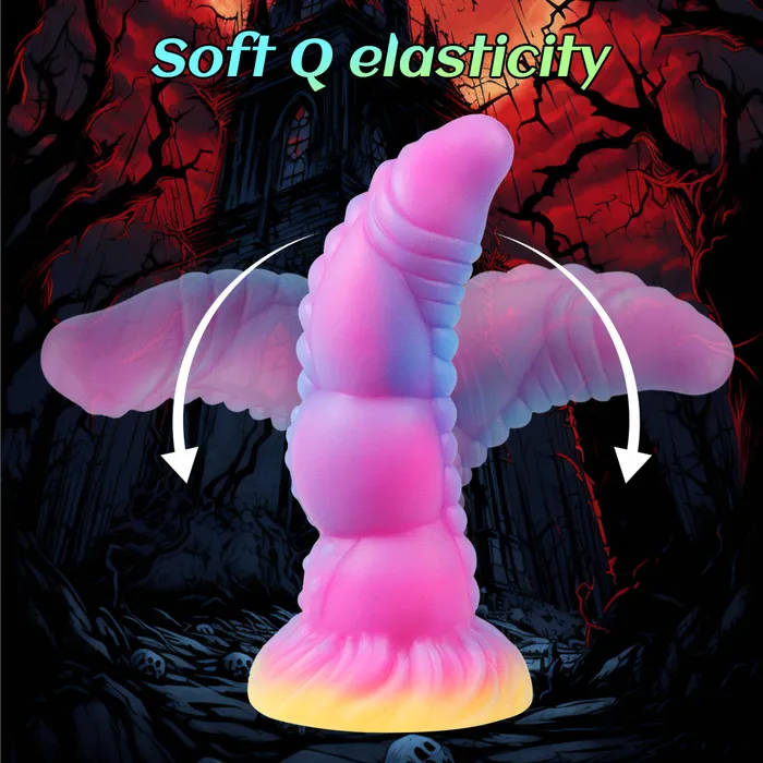  Dildos Anime Lesbian Dildo Colorful Light Up Fantasy