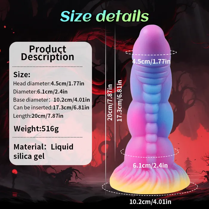  Dildos Anime Lesbian Dildo Colorful Light Up Fantasy