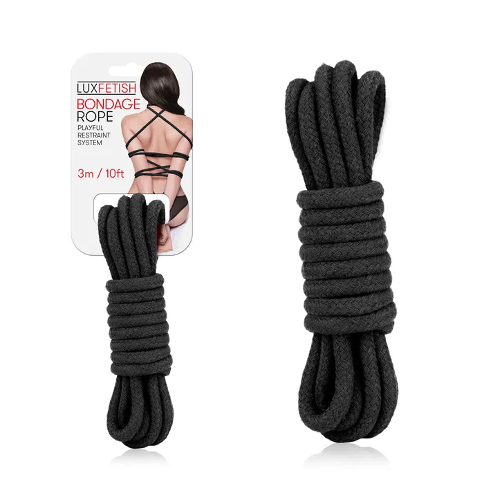 Electric Novelties Anal Sexy Bondage Rope 3m 10ft Black Electric Novelties Anal Sexy Bondage Rope 3m 10ft Black