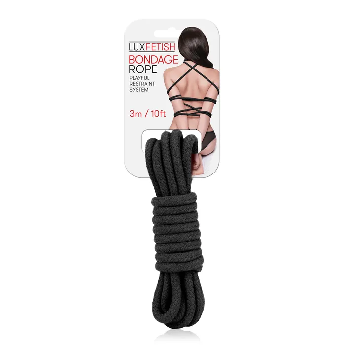 Electric Novelties Anal Sexy Bondage Rope 3m 10ft Black Electric Novelties Anal Sexy Bondage Rope 3m 10ft Black