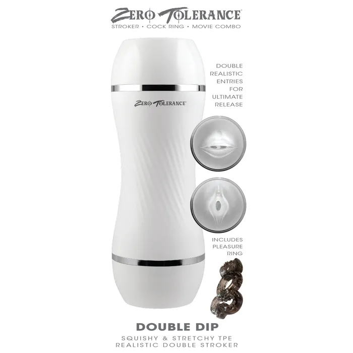 Evolved Novelties Dildos Double Dip Clear