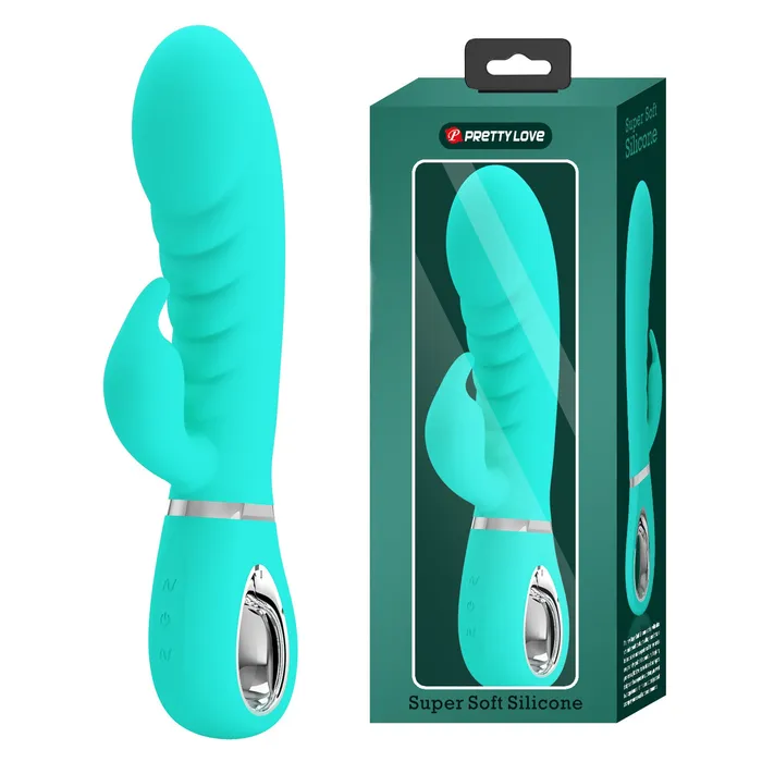 Female Sex Toys Prescott Super Soft Rabbit Silicone Vibrator Vibrator Teal Pretty Love Female Sex Toys Prescott Super Soft Rabbit Silicone Vibrator Vibrator Teal Pretty Love
