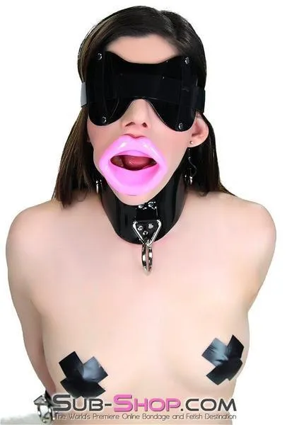 Idea Male Sex Toys 2420DL Pinky Rubber Sex Doll Lips Open Mouth Gag MEGA Deal