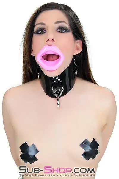 Idea Male Sex Toys 2420DL Pinky Rubber Sex Doll Lips Open Mouth Gag MEGA Deal