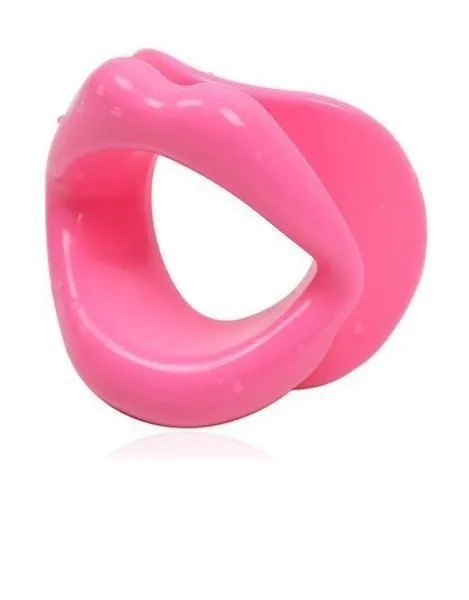 Idea Male Sex Toys 2420DL Pinky Rubber Sex Doll Lips Open Mouth Gag MEGA Deal