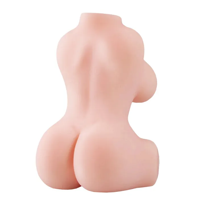 Male Sex Toys qukoukou T544 55lbCheap Mini size torso dollfake pussy sex toy