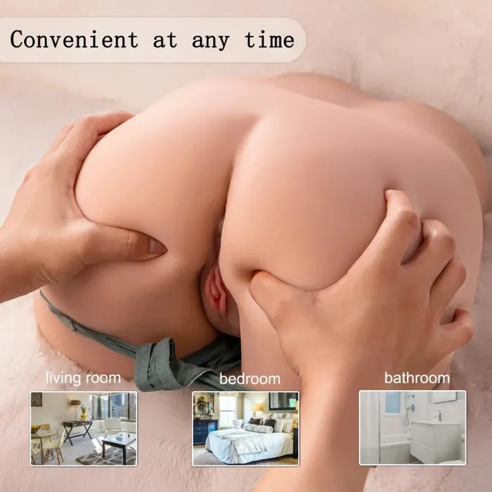 Male Sex Toys xingse A2238lb Sucking Vibration Sex Doll Butt with 4 Thrusting Models Pussy