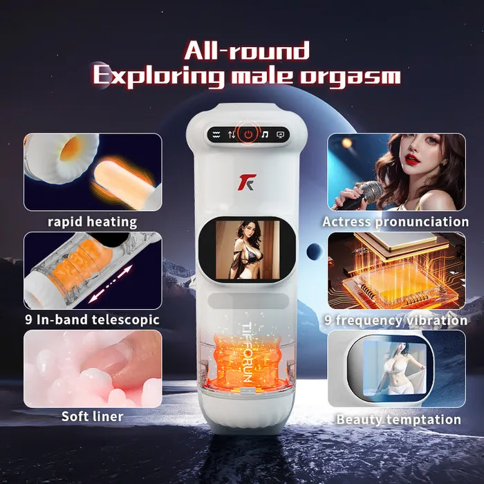 Male Sex Toys lurevibe 9Frequency Telescopic 9Frequency Vibration UFO Masturbation Cup Male Sex Toys lurevibe 9Frequency Telescopic 9Frequency Vibration UFO Masturbation Cup