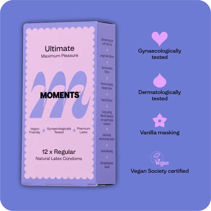 Moments Ultimate 3 Packs Moments Condoms Vibrators