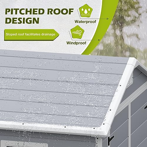 6 X 4 FT Resin Outdoor Storage Shed P976