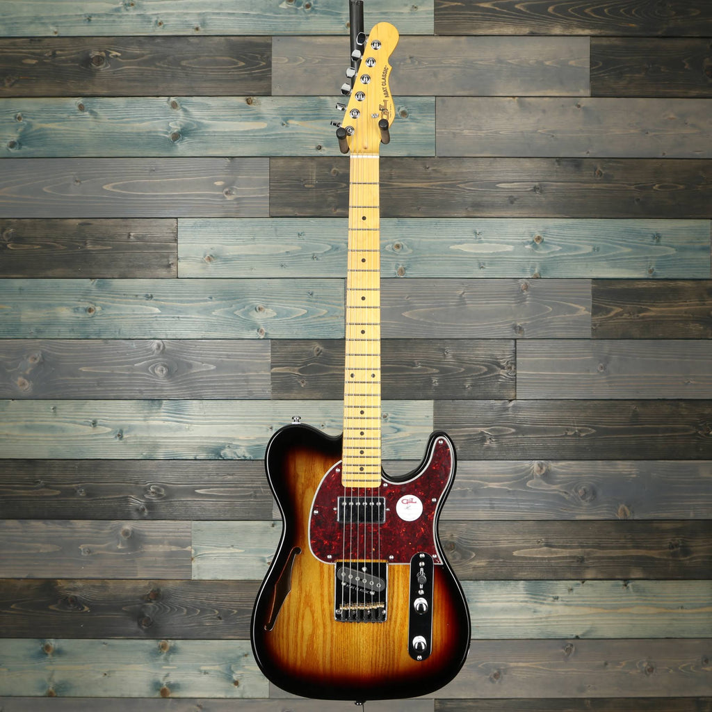 3-Tone Sunburst Semi-Hollow Electric Guitar R129913