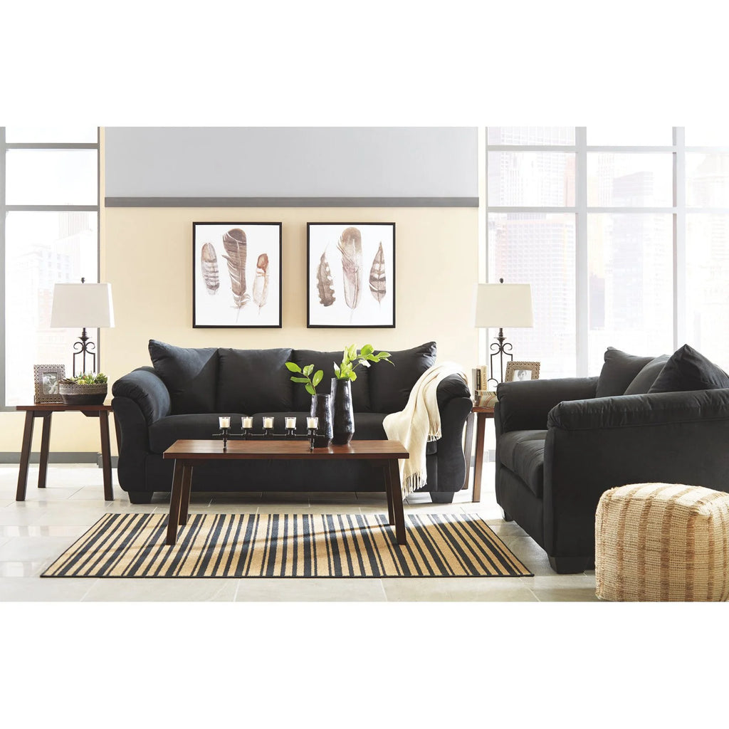 Blue Loveseat X72374