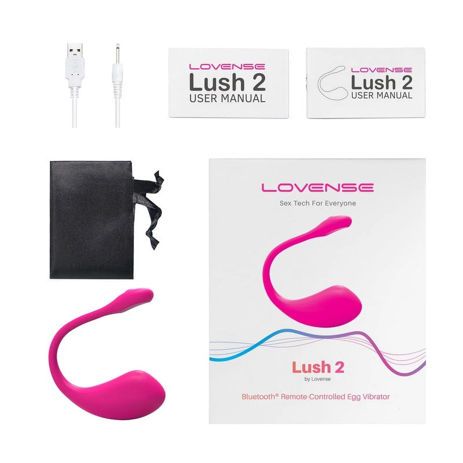 Pink Wireless Bullet Vibrator R2239