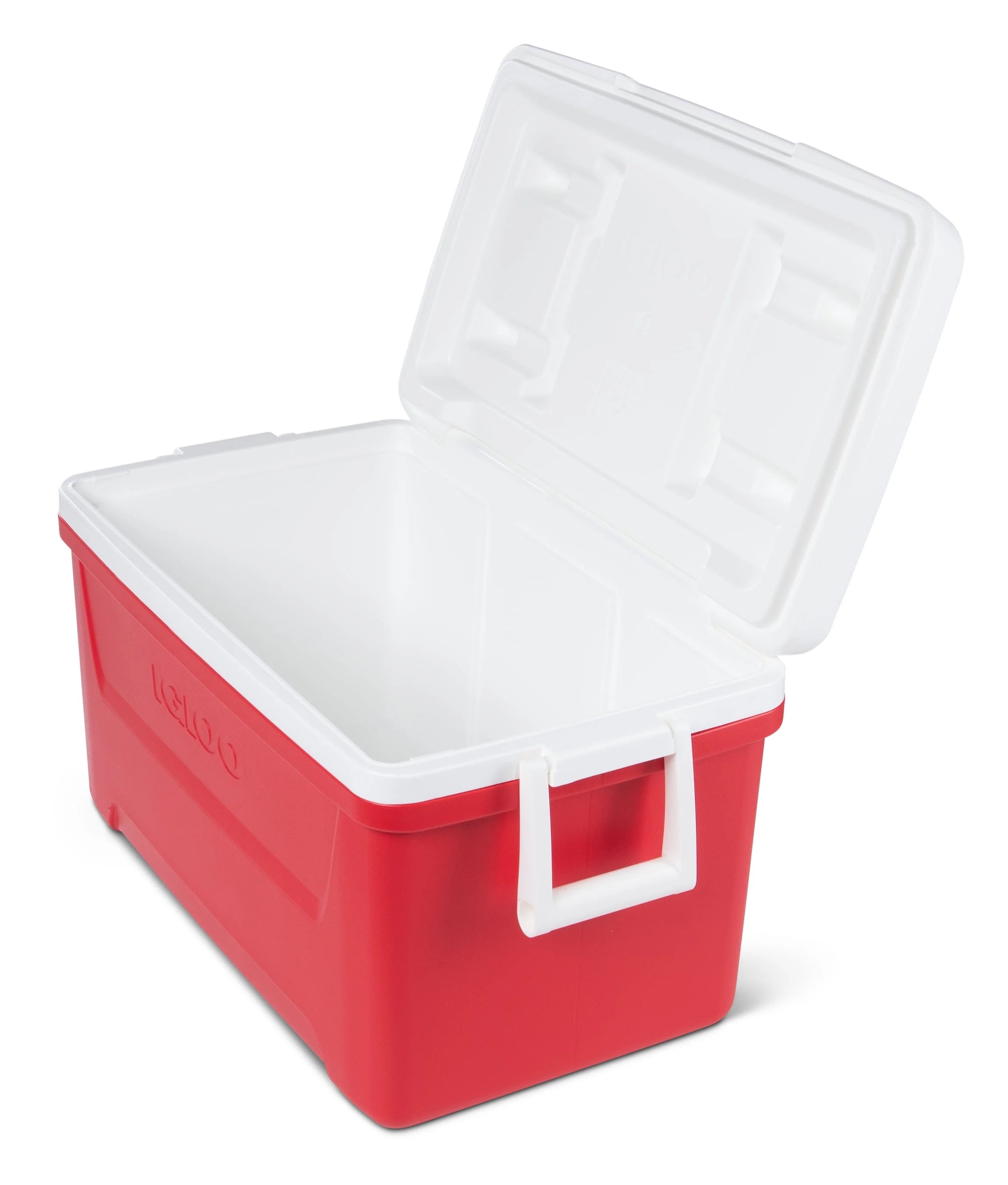 48 QT Red Ice Chest Cooler H4454