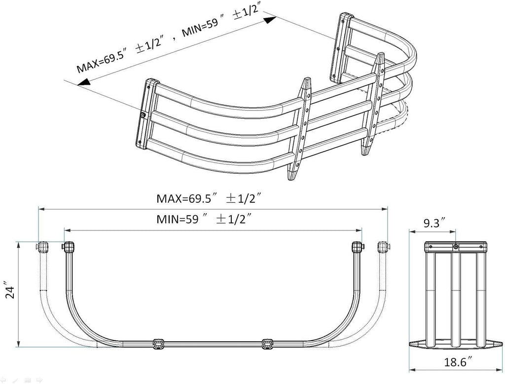 Truck Bed Extender for Pickup Truck G3382