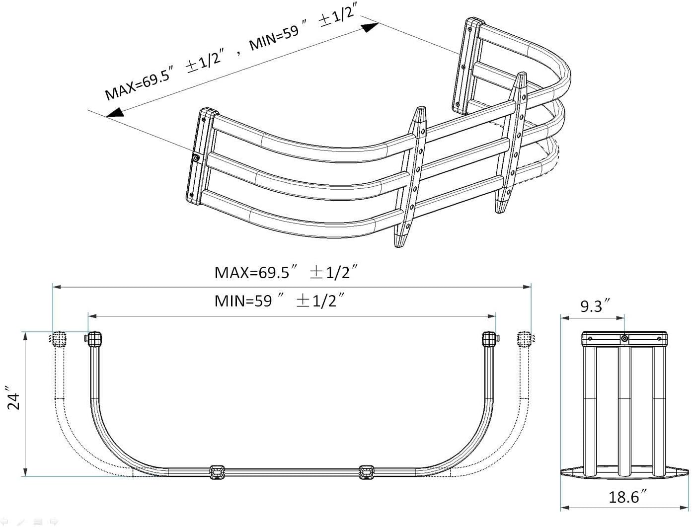 Truck Bed Extender for Pickup Truck G3382