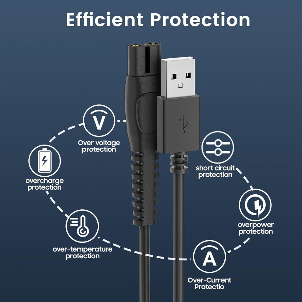 USB Charging Cable for Philips Norelco Shaver N246