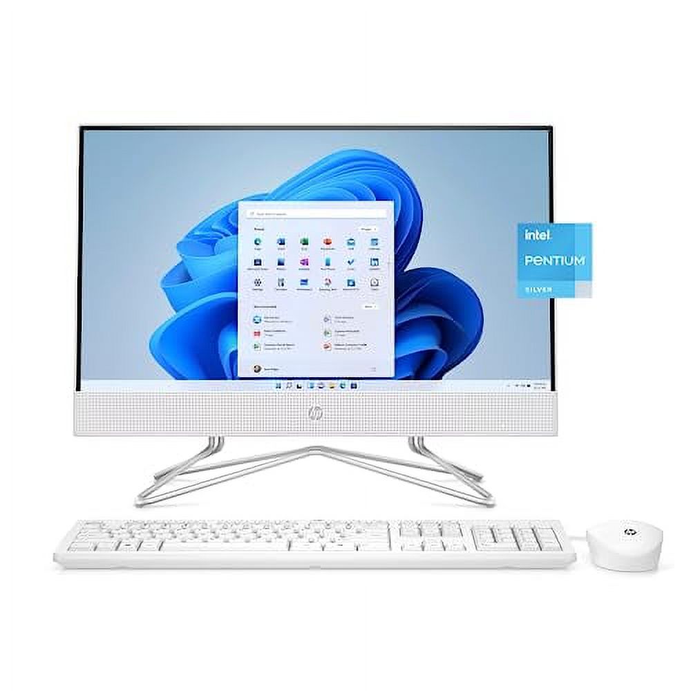 21.5" FHD All-in-One Desktop Intel Pentium Silver J5040 32GB DDR4 1TB NVMe SSD White O9898