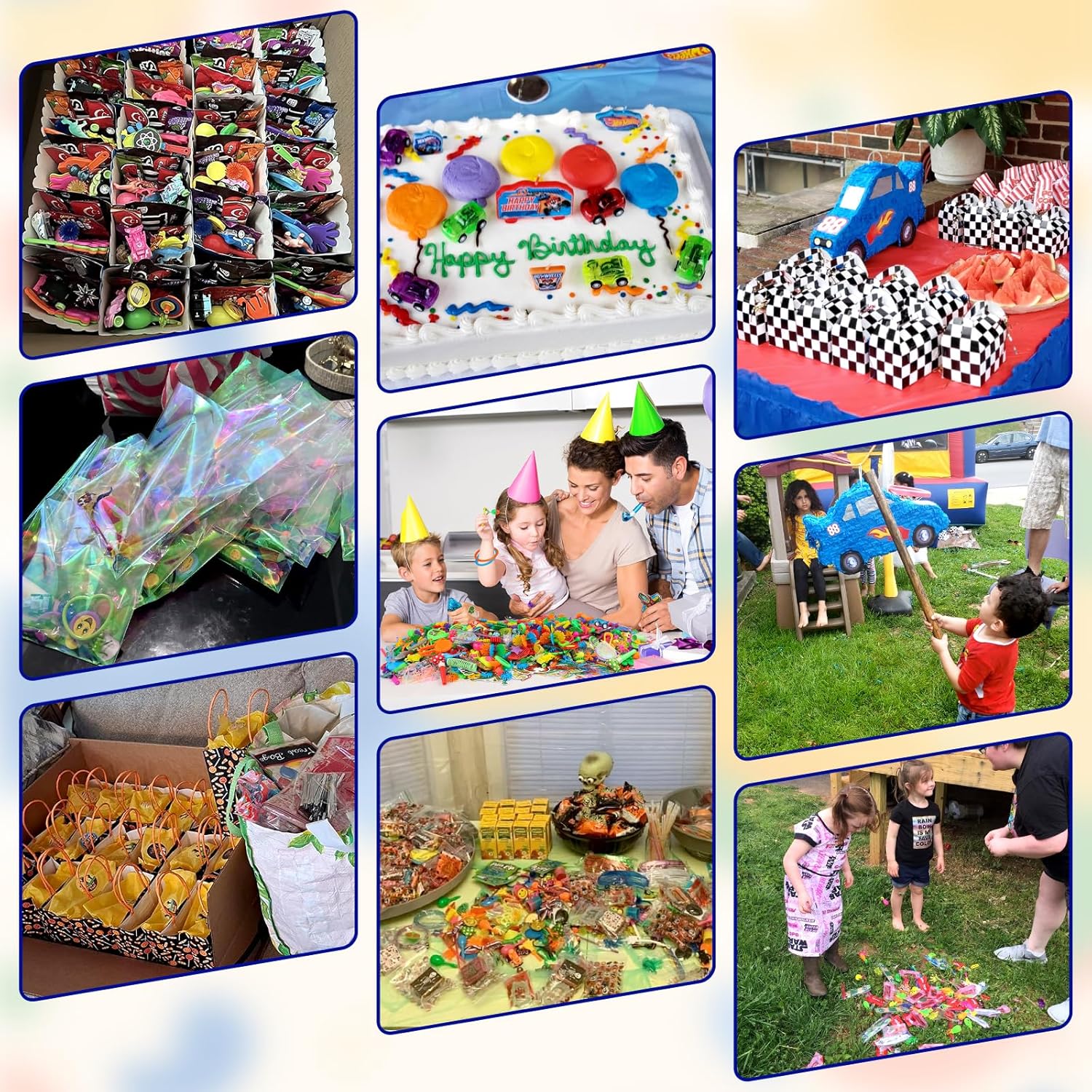 1000PCS Carnival Prizes Prize Box Toys Pinata Fillers Goodie Bag Toys Bulk E203