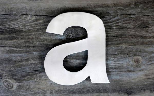 Lower Case Letter A 12 inch U14117