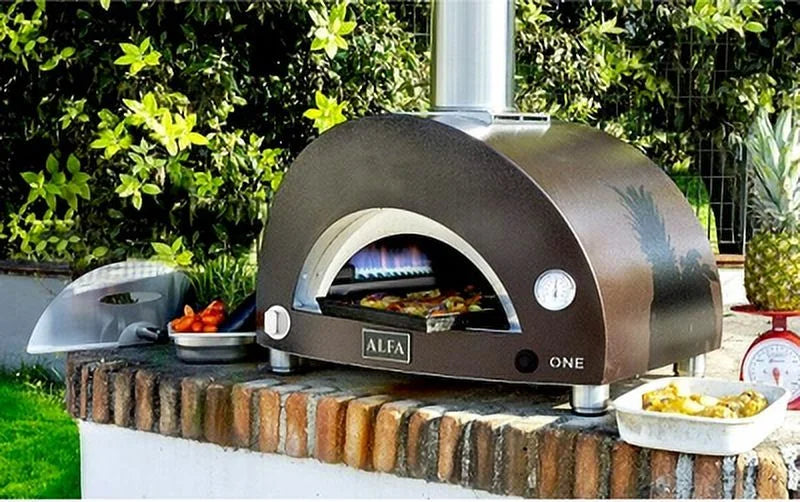 Nano Gas or Wood Fire Hybrid Pizza Oven S98897