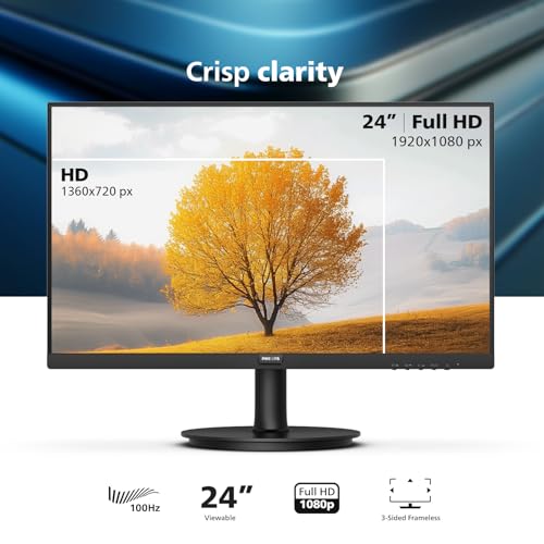 24 inch Frameless Full HD 100Hz Monitor S212