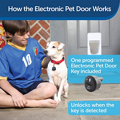 Automatic Dog Door with Sensor Collar Key T37384