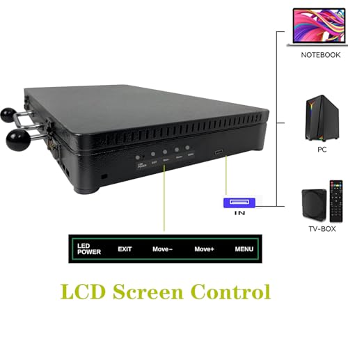 22 inch Screen Retro Electronic Game Console with Metal Box A419