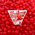 Cherry Sours Chewy Balls Candy (2 Pound Bag) G7534