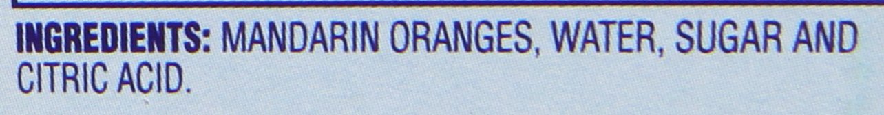 Mandarin Oranges in Light Syrup, 15 Ounce Cans (Pack of 6) C185
