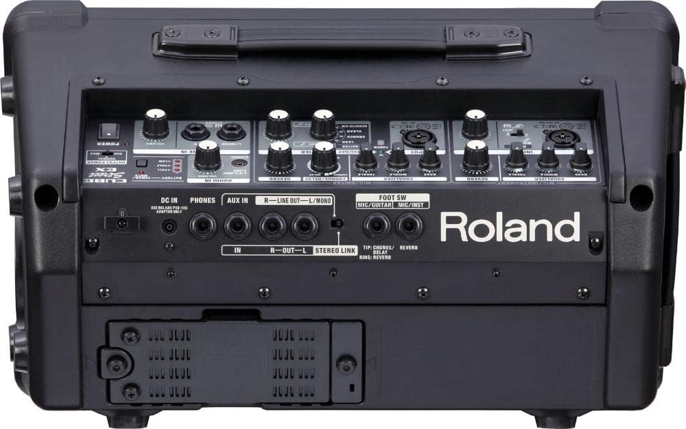 2x8" 50-watt Battery Powered Combo Amp S521
